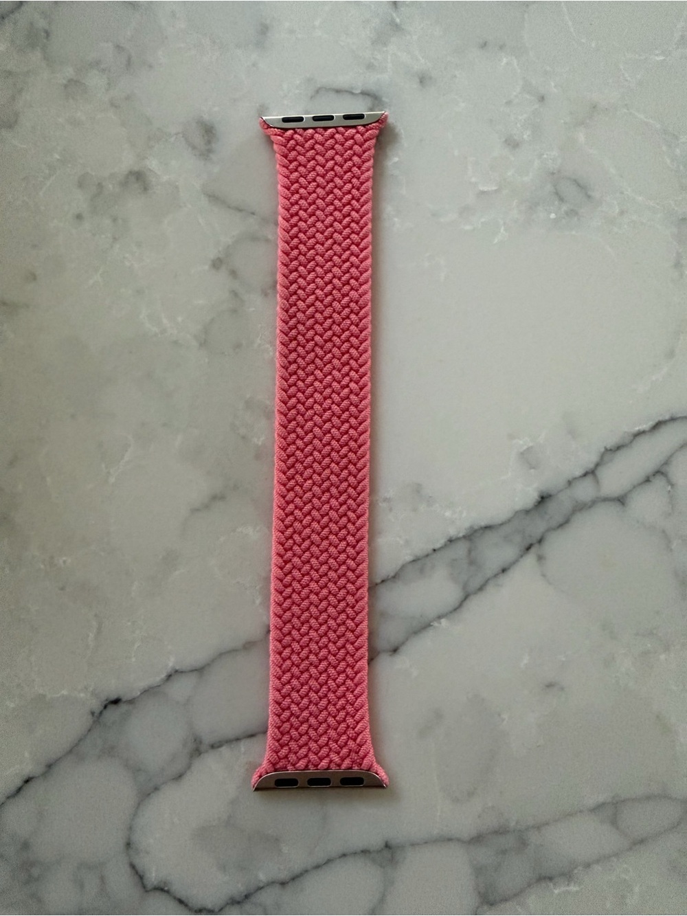 Apple Watch Pink Braided Solo Loop Band Size 7